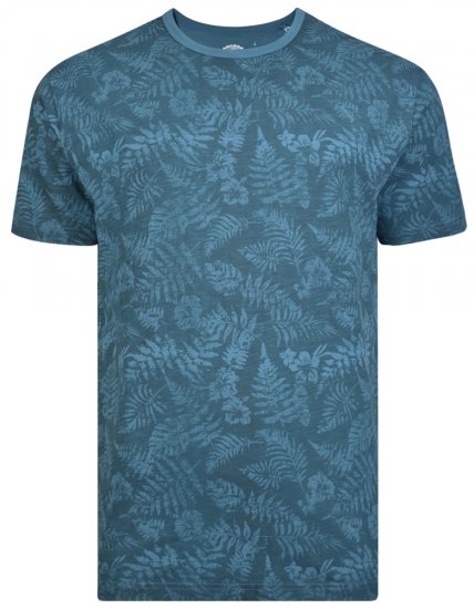 Kam Jeans 5261 T-shirt Denim - T-shirts - T-shirts Homme Grande Taille