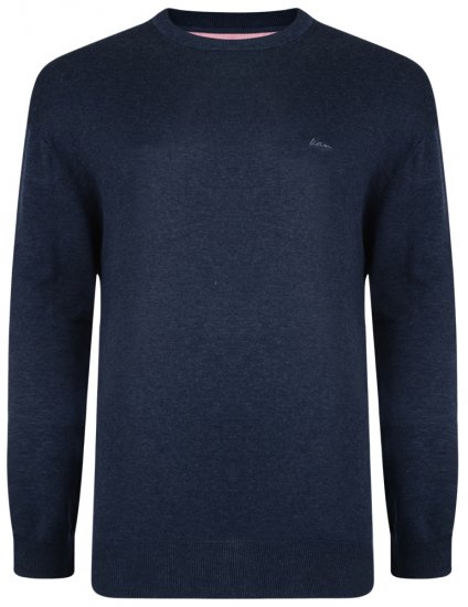 Kam Jeans Knitted Sweater Denim - Sweatshirts & hoodies - Sweatshirts/Hoodies grande taille homme