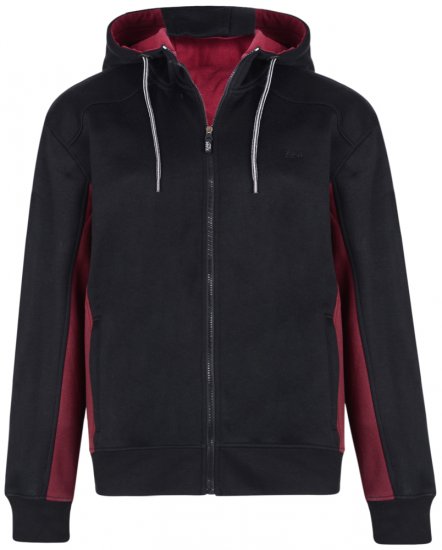Kam Jeans 7001 Hoodie Black - Sweatshirts & hoodies - Sweatshirts/Hoodies grande taille homme
