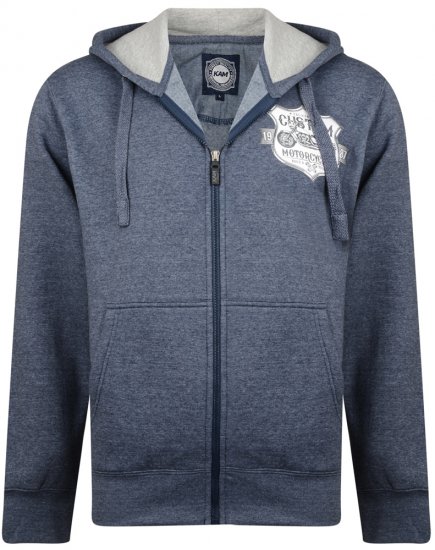 Kam Jeans 704 Customs Hoodie Denim - Sweatshirts & hoodies - Sweatshirts/Hoodies grande taille homme