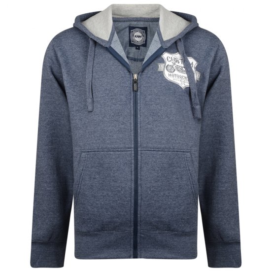 Kam Jeans 704 Customs Hoodie Denim - Sweatshirts & hoodies - Sweatshirts/Hoodies grande taille homme