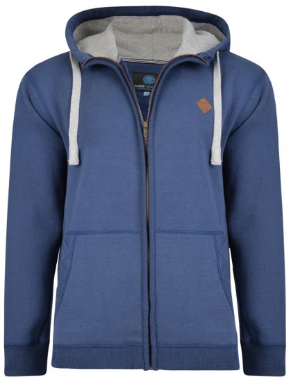 Kam Jeans 717 Hoodie Denim - Sweatshirts & hoodies - Sweatshirts/Hoodies grande taille homme