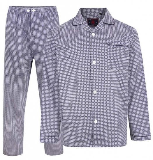 Kam Jeans 879 Dobby Print Pyjama Set - Sous-vêtements & bain - Sous-vêtements Grande Taille