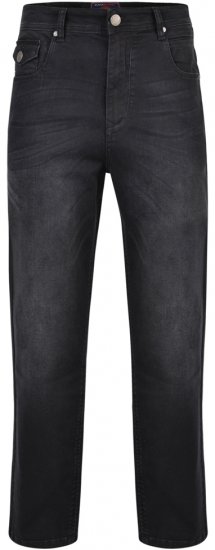 Kam Jeans Alonso Black Used - Jeans et pantalons - Jeans et Pantalons grande taille 