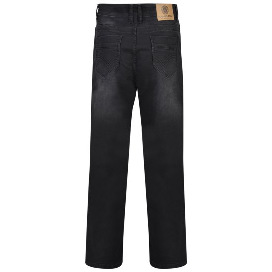 Kam Jeans Alonso Black Used - Jeans et pantalons - Jeans et Pantalons grande taille 