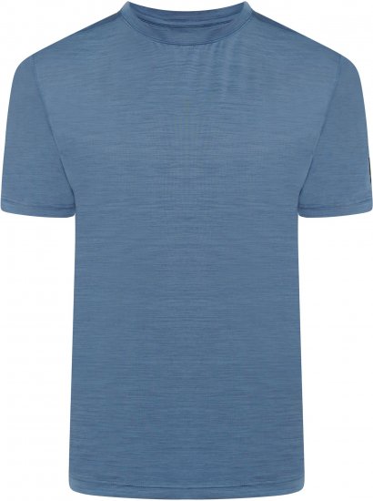 Kam Jeans AP001 XT Active Performance Marl Tee Royal Blue - T-shirts - T-shirts Homme Grande Taille