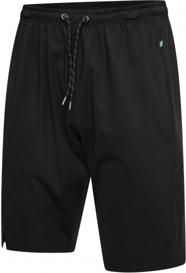 Kam Jeans AP004 Active Performance Shorts Black - Shorts - Shorts hommes grande taille