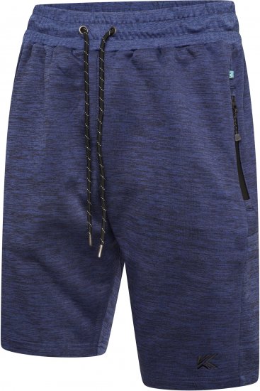 Kam Jeans AP005 Active Performance Marl Shorts Indigo - Sport & outdoor - Vêtements de sport grande taille 