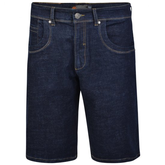 Kam Jeans Benjamin Shorts Indigo - Shorts - Shorts hommes grande taille