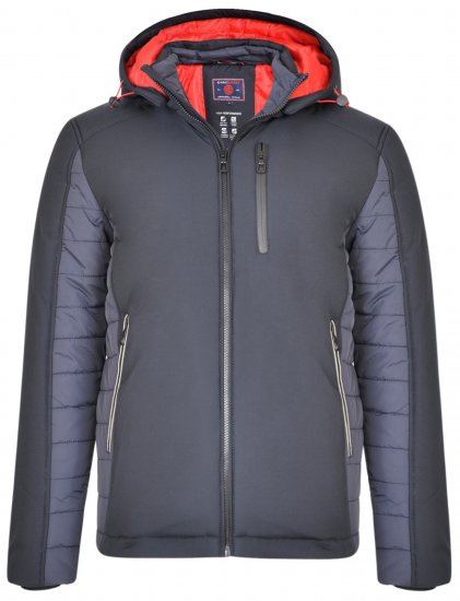 Kam Jeans KV107 Performance Jacket Navy - Vestes - Vestes Homme Grandes Tailles