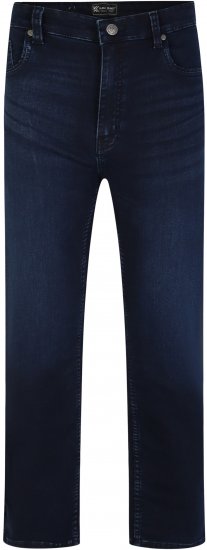 Kam Jeans Nunez Knitted Denim Stretch Fashion Jeans Dark Blue - Jeans et pantalons - Jeans et Pantalons grande taille 
