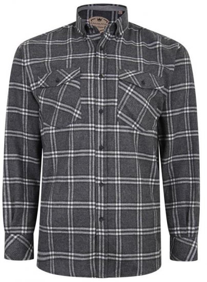 Kam Jeans P682 Flannel Shirt - Chemises - Chemises Grandes Tailles Hommes