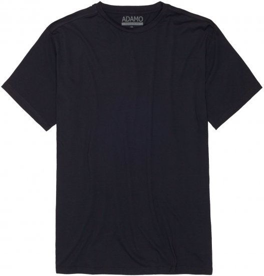 Adamo Kevin Regular fit T-shirt Navy - T-shirts - T-shirts Homme Grande Taille