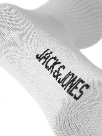 Jack & Jones Basic Chaussettes de tennis Blanc lot de 5 - Sous-vêtements & bain - Sous-vêtements Grande Taille