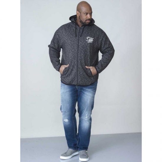 D555 Bennie Full zip Hoodie - Sweatshirts & hoodies - Sweatshirts/Hoodies grande taille homme