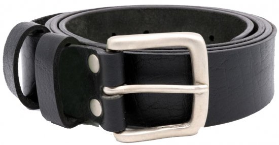 D555 Gavin Hand Crafted Real Leather Belt, 3,7cm - Ceintures - Ceintures grandes tailles pour hommes