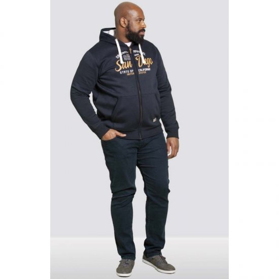 D555 Stockton Hoodie Navy - Sweatshirts & hoodies - Sweatshirts/Hoodies grande taille homme