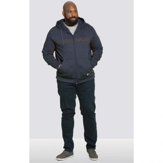 D555 Louisiana Hoodie Navy - Sweatshirts & hoodies - Sweatshirts/Hoodies grande taille homme