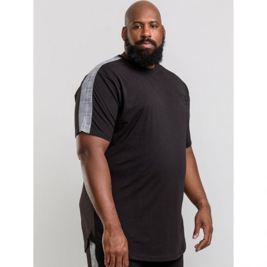 D555 Diaz T-shirt Black - T-shirts - T-shirts Homme Grande Taille