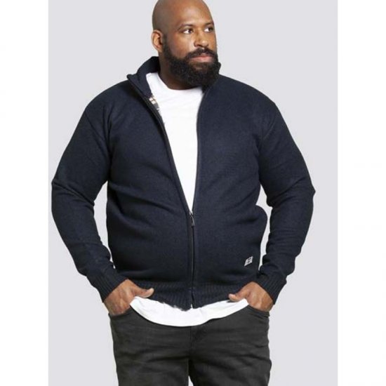 D555 Braxton Sweater Navy - Sweatshirts & hoodies - Sweatshirts/Hoodies grande taille homme