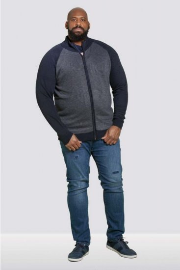 D555 Tanner Sweater Navy - Sweatshirts & hoodies - Sweatshirts/Hoodies grande taille homme