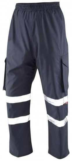 Leo Appledore Cargo Rain pants Navy - Vêtements de travail - Vêtements de travail grandes tailles