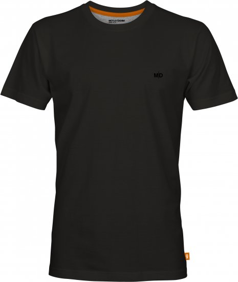 Motley Denim Malaga T-Shirt Charcoal - T-shirts - T-shirts Homme Grande Taille