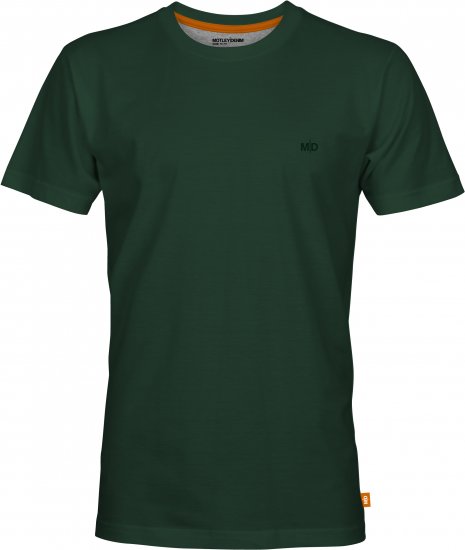 Motley Denim Malaga T-Shirt Racing Green - T-shirts - T-shirts Homme Grande Taille