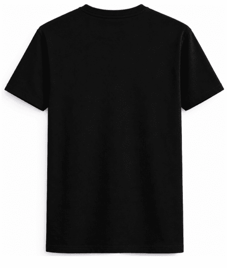 Motley Denim Milan T-shirt Noir - T-shirts - T-shirts Homme Grande Taille