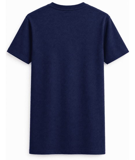 Motley Denim Milan T-shirt Bleu marine - T-shirts - T-shirts Homme Grande Taille