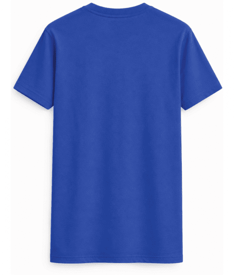 Motley Denim Milan T-shirt Bleu roi - T-shirts - T-shirts Homme Grande Taille