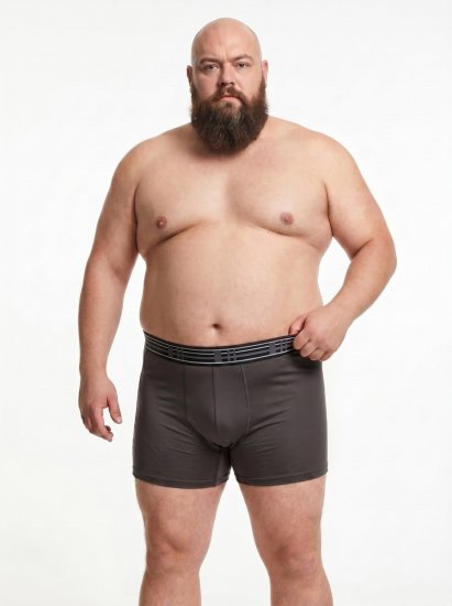 20 Nodi 979 Boxers lot de 3 Bordeaux/Gris/Bleu marine - Boxers - Caleçons grande taille