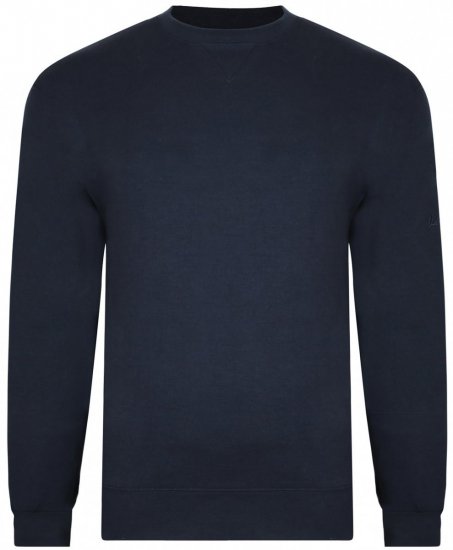 Kam Jeans 502 Sweat-shirt Bleu marine TALL - VÊTEMENTS HOMME MT-6XLT - Vêtements Tall Homme