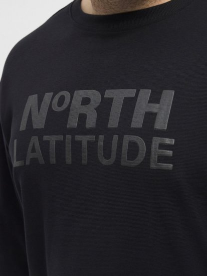 North Latitude 53123 Sweat-shirt à logo Noir - Sweatshirts & hoodies - Sweatshirts/Hoodies grande taille homme