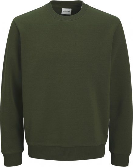 Jack & Jones Bradley Sweatshirt Green - Sweatshirts & hoodies - Sweatshirts/Hoodies grande taille homme