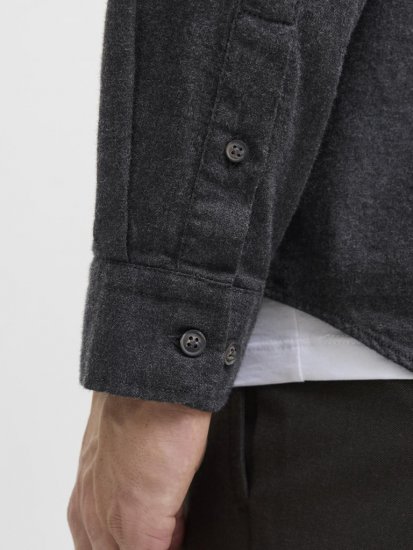 Jack & Jones Classic Long Sleeve Shirt Green - Chemises - Chemises Grandes Tailles Hommes