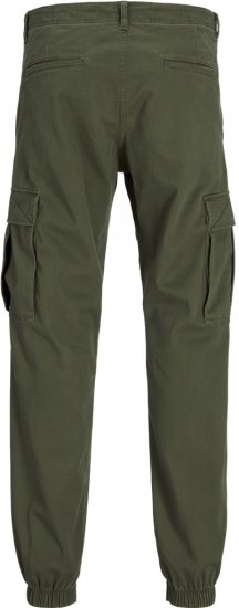 Jack & Jones Jonnie Cuffed Cargo Pants Green - Jeans et pantalons - Jeans et Pantalons grande taille 