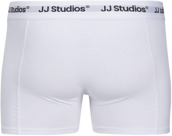 Jack & Jones Soho Solid Trunks 3-pack White/Grey/Black - Sous-vêtements & bain - Sous-vêtements Grande Taille