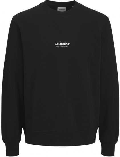 Jack & Jones Soho Sweatshirt Black - Sweatshirts & hoodies - Sweatshirts/Hoodies grande taille homme