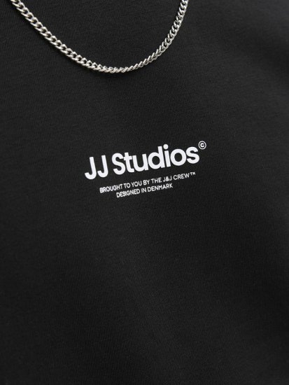 Jack & Jones Soho Sweatshirt Black - Sweatshirts & hoodies - Sweatshirts/Hoodies grande taille homme
