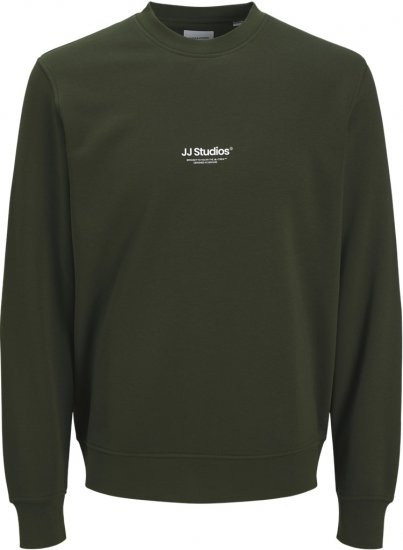 Jack & Jones Soho Sweatshirt Green - Sweatshirts & hoodies - Sweatshirts/Hoodies grande taille homme