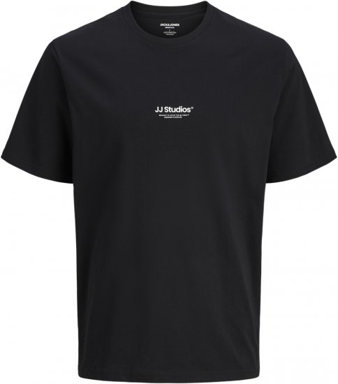 Jack & Jones Soho T-Shirt Black - T-shirts - T-shirts Homme Grande Taille