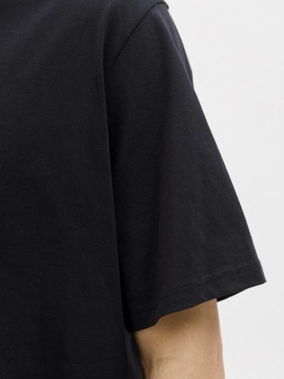 Jack & Jones Soho T-Shirt Black - T-shirts - T-shirts Homme Grande Taille