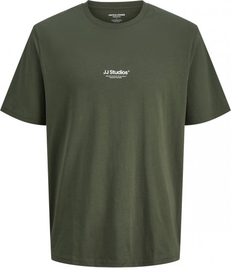 Jack & Jones Soho T-Shirt Green - T-shirts - T-shirts Homme Grande Taille