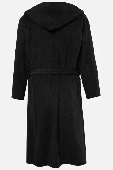 JP1880 Bathrobe Terry Black - Sous-vêtements & bain - Sous-vêtements Grande Taille
