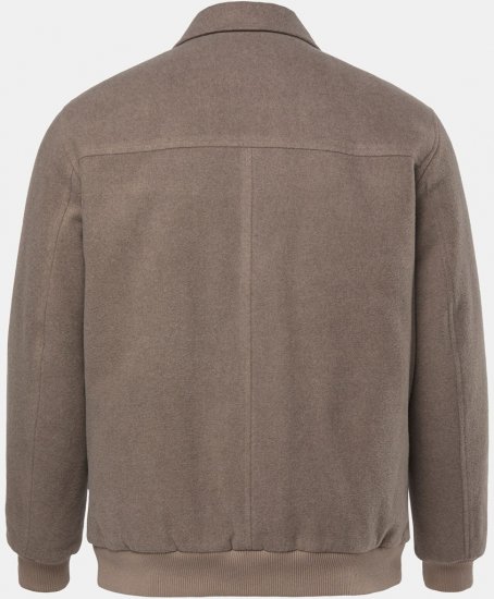 JP1880 Blouson Jacket Lightweight and Warm Brown - Vestes - Vestes Homme Grandes Tailles