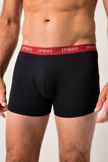 JP1880 FLEXNAMIC OEKO-TEX Boxer Shorts 2-Pack Black - Sous-vêtements & bain - Sous-vêtements Grande Taille