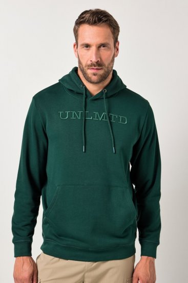JAY-PI Hoodie UNLMTD Green - Sweatshirts & hoodies - Sweatshirts/Hoodies grande taille homme