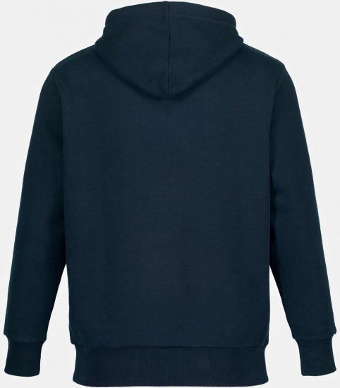 JAY-PI Hoodie with Soft Brushed Interior Navy - Sweatshirts & hoodies - Sweatshirts/Hoodies grande taille homme
