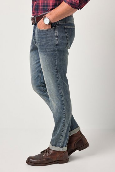 JP1880 FLEXNAMIC Modern Straight Fit Jeans Vintage Denim - Jeans et pantalons - Jeans et Pantalons grande taille 
